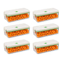 Respirox Home 6 Adet Dikdörtgen Vakumlu Saklama Kabı 1 Litre